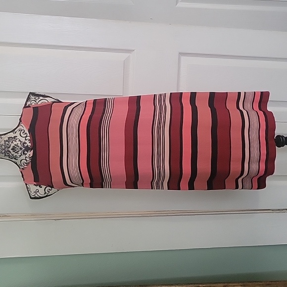 Ann Taylor Striped Mod Shift Dress - Picture 3 of 10